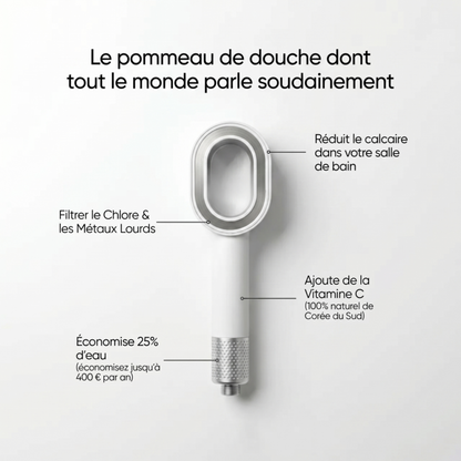 Pommeau de douche filtrant Aquira